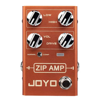 JOYO R-04 ZIP AMP Overdrive Electric Guitar Effect Pedal Strong Compression Gain Distortion for sale
