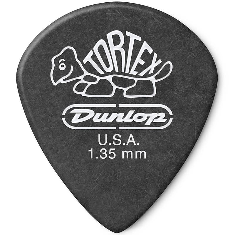 Dunlop 482R135 Tortex Jazz III 1.35mm Guitar Picks (72-Pack) image 1