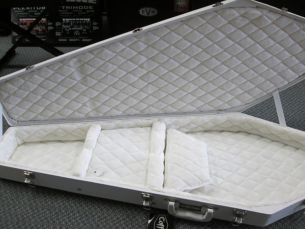 White guitar sale case