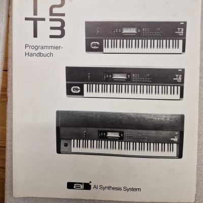 Korg T1 T2 T3 Programmierhandbuch German Programming Instructions
