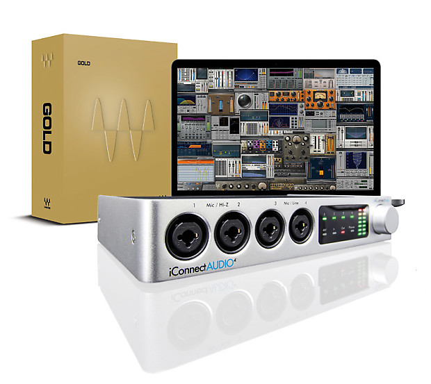 iConnectivity iConnect AUDIO 4+ Interface with Waves Gold