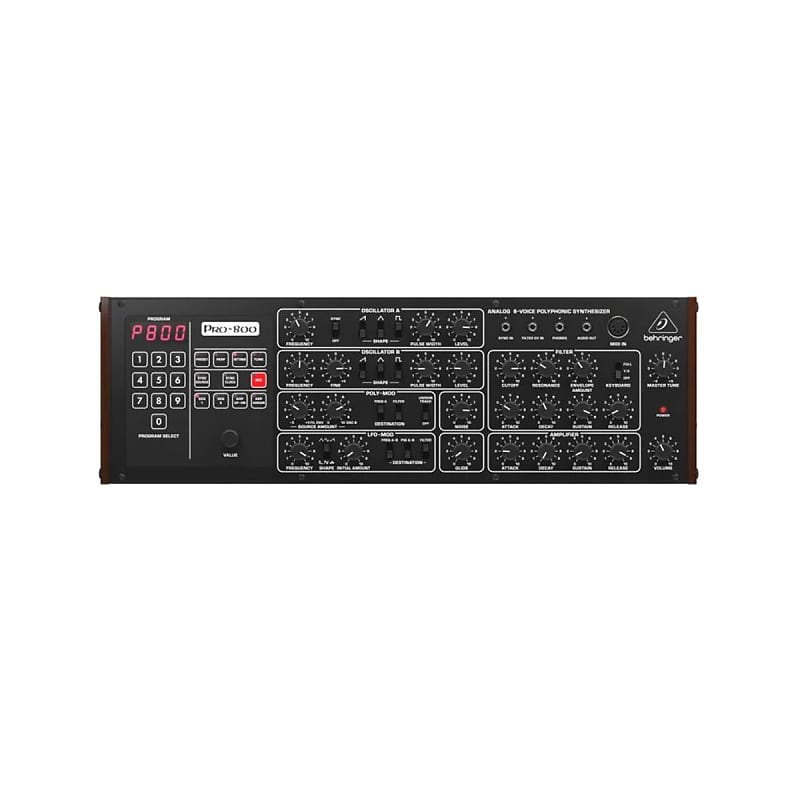 Behringer Pro-800 Desktop 8-Voice Synthesizer | Reverb