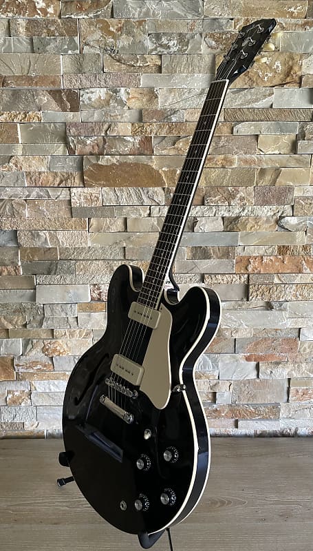 Gibson ES-335 P-90 2021 Ebony Exclusives Collection