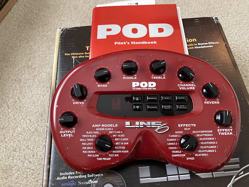 Line 6 Pod 2.0 with floor board