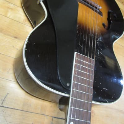 SS Stewart Archtop Guitar 1930s-40s image 4