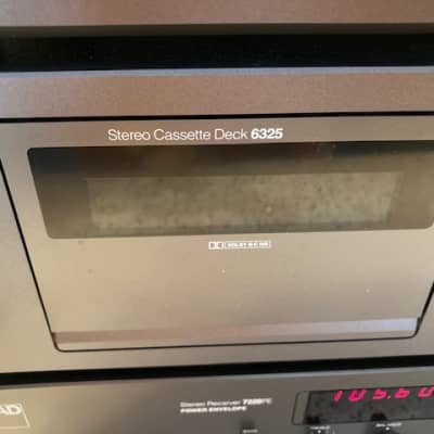 NAD Receiver, CD Player, Cassette Player Mid-80's - Dark Grey image 3