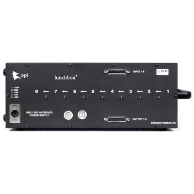 API 500-8B 8-Channel 500 Series Module Lunchbox Rack with Channel-Linking image 3