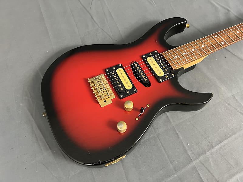 Anboy Electric Guitar Red Burst Fujigen! MIJ!