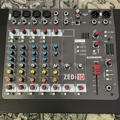 Allen & Heath AH-ZEDi-10FX Hybrid Compact Mixer / 4x4 USB Interface