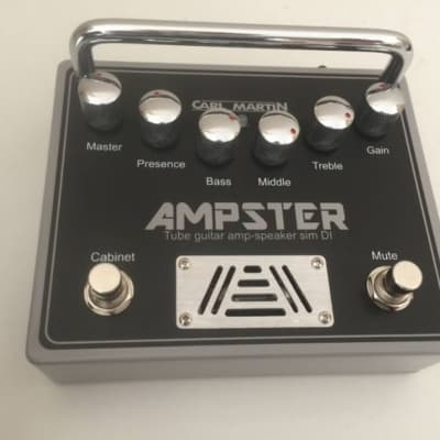 Carl Martin Ampster Tube Guitar Amp Speaker Sim DI Effects Pedal w/ Original box & paperwork image 3