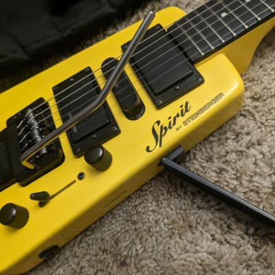 Steinberger Spirit GT-PRO Deluxe Hot Rod Yellow image 3