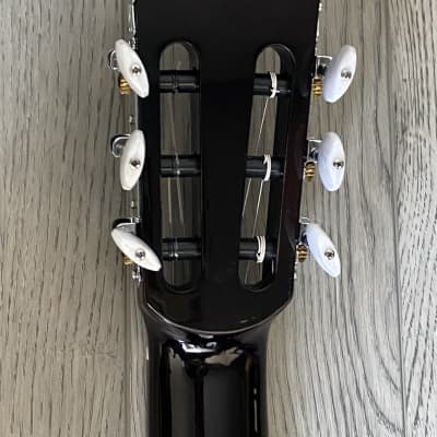 Dean Espana Classical Acoustic Guitar Solid Spruce top blackburst image 7