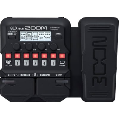 Zoom G1X FOUR Guitar Multi-Effects Processor With Expression Pedal for sale