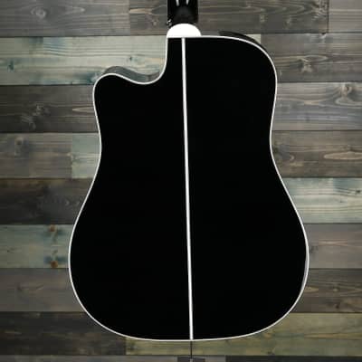 Takamine EF341SC Legacy Series Acoustic-Electric Guitar Black image 9