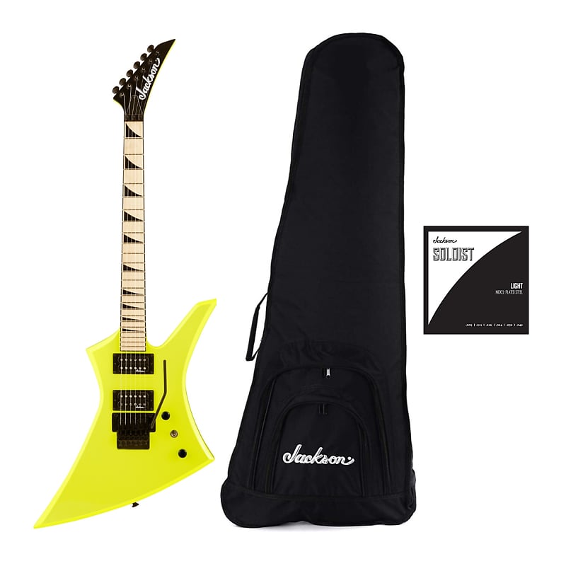 Jackson X Series Kelly KEXQ Electric Guitar, Transparent Green, New Jackson  Gig Bag