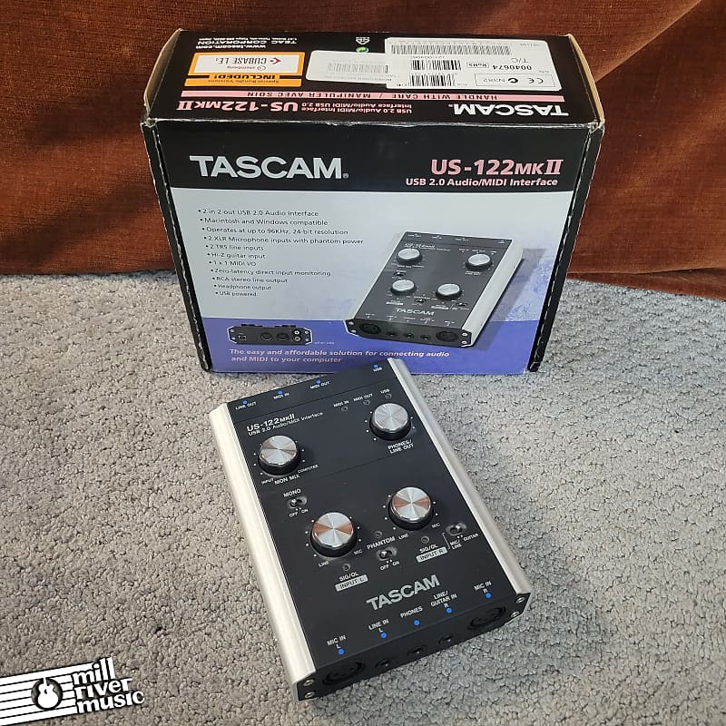 Tascam US-122mkII Interface Used