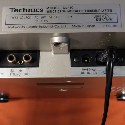 Technics  SL-10  Linear Tracking Turntable image 12