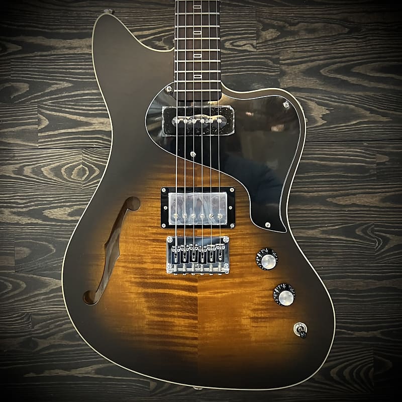 PJD St John Elite F Hole Cocoa Burst | Reverb