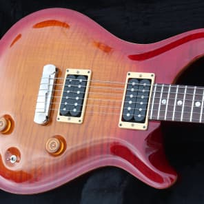 1993 Paul Reed Smith PRS Custom 22 Cherry Sunburst Hard Tail Sweet Switch Guitar With OHSC image 8