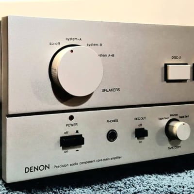 Vintage Denon PMA-630 Power Amplifier | Reverb