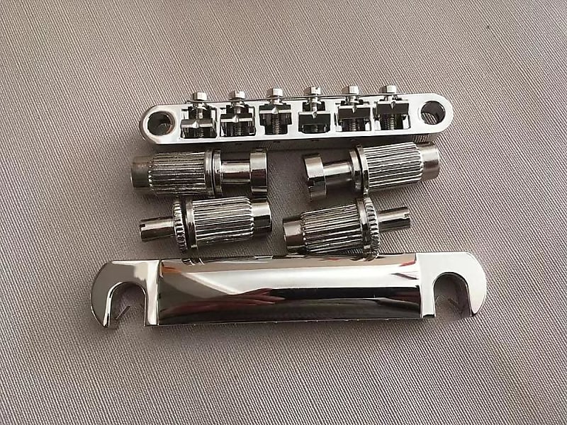 Epiphone Nickel Guitar TuneOMatic TOM Bridge & Tailpiece Reverb