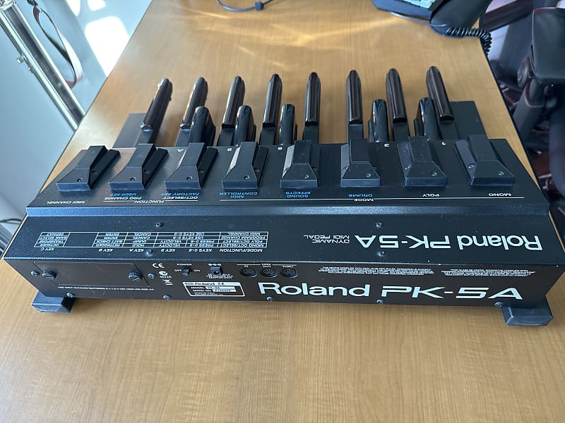 Roland PK-5A Dynamic MIDI Pedal Controller | Reverb
