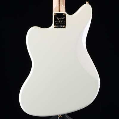 Squier 40th Anniversary Gold Edition Jazzmaster - Olympic White image 4