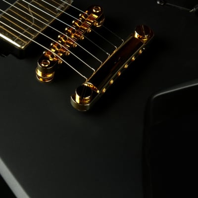 Jackson USA Select Custom Shop King V 2H TOM - Satin Black image 18