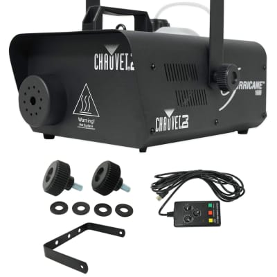 Chauvet DJ H1600 Hurricane 1600 Compact DMX Fog Machine+Remote Timer -25,000 CFM image 1