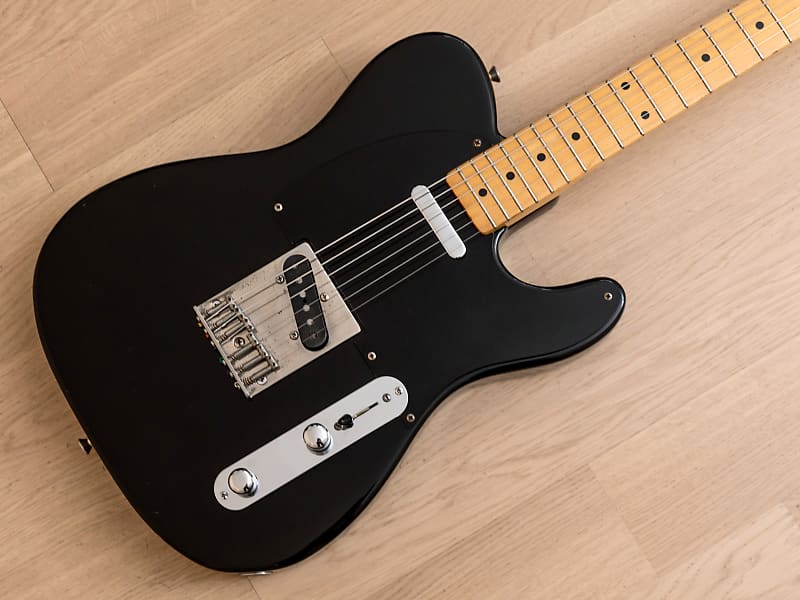 1986 Squier by Fender Telecaster Model CTL-30 Vintage Electric Guitar  Black, Japan MIJ Fujigen