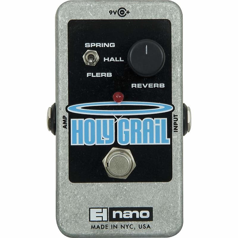 Electro-Harmonix Holy Grail Nano Reverb Guitar Effect Pedal image 1