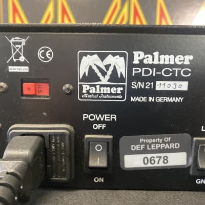 Palmer - Def Leppard's PDI-CTC TUBE DIRECT BOX (DL #5019) - 2010s Black image 12
