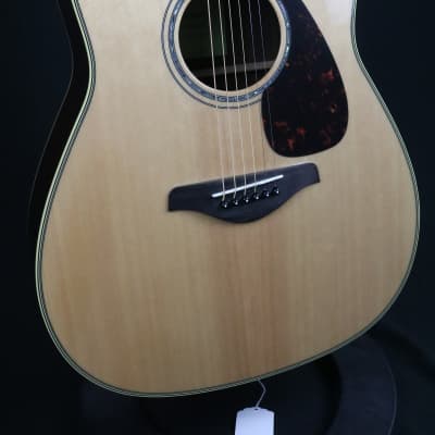 Yamaha FG830 Acoustic Guitar Natural image 3