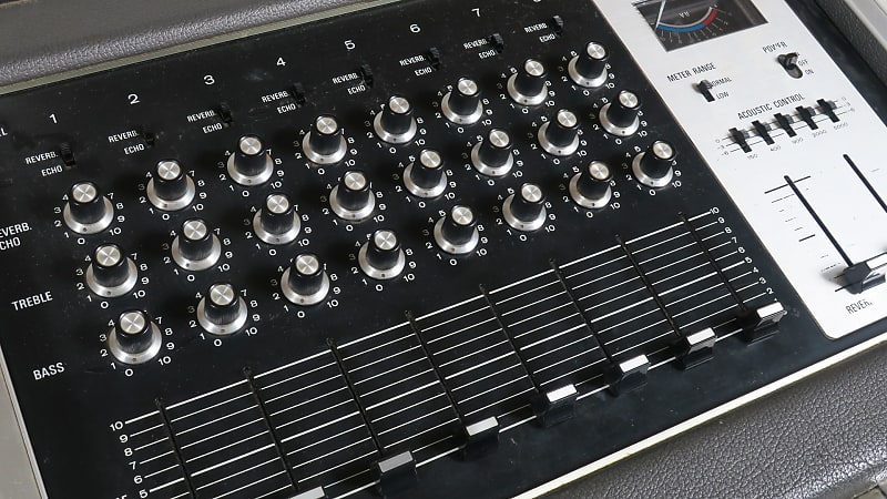 Yamaha PM-200 vintage mixer pair with matched serial numbers