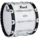 Pearl 24 x 14 in. Championship Maple Marching Bass Drum Regular Pure White