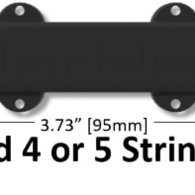 Bartolini 59J-SB1 J-Bass 5-String Original Dual In-Line Coil Short Bridge Pickup image 6
