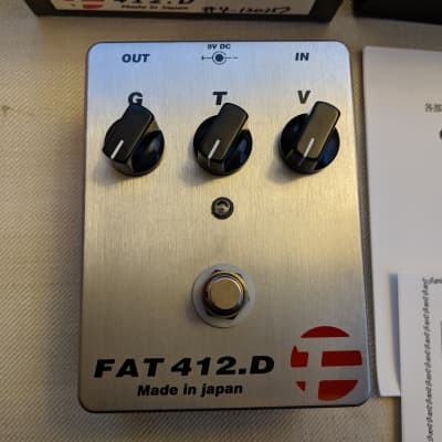 Tak Matsumoto/B'z Fat 412.D Booster/Over Drive Pedal | Reverb