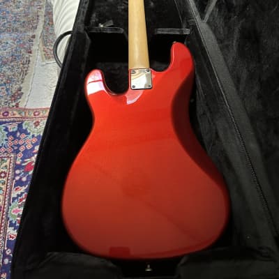 Mike Lull P4 P-Bass from NAMM 2001 - Candy Apple Red image 2