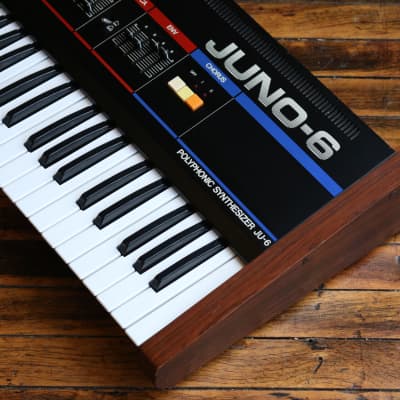 1983 Roland Juno-6 61-Key Polyphonic Synthesizer image 9