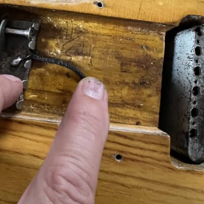 Fender Stratocaster 1954 ; 1955 - 1/55 TG neck and 11/54 body - Sunburst image 7