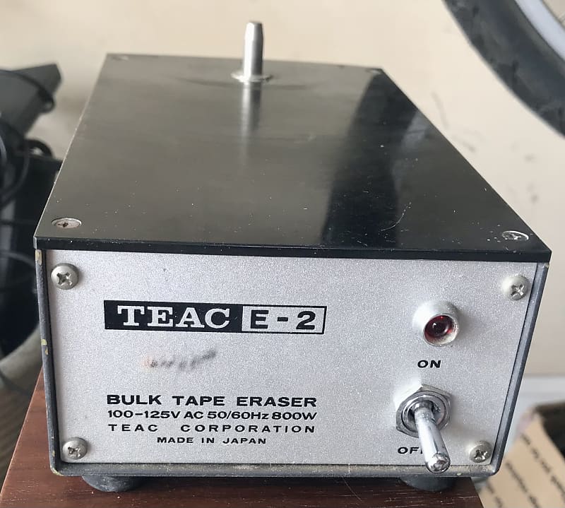 TEAC E-2 bulk tape eraser