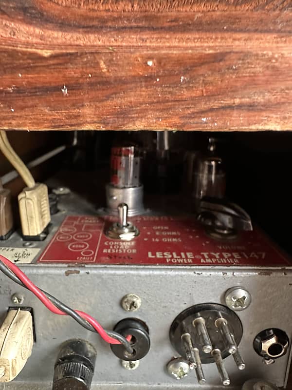 Leslie Model 147 Dual-Speed Rotating Speaker Cab 1970s - Natural