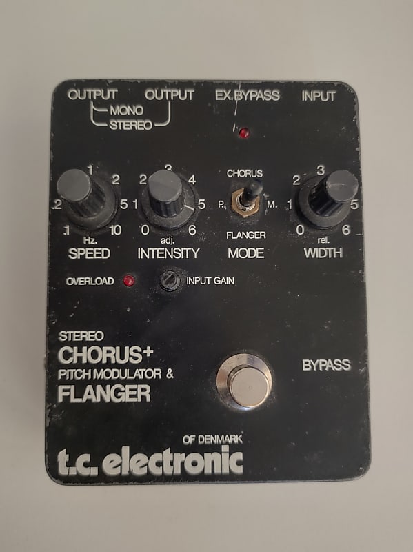 TC Electronic SCF Chorus Flanger Pitch Modulator - Black | Reverb