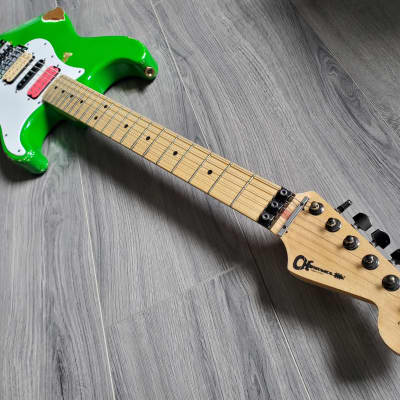 Charvel Masterbuilt Steve Vai Green Meanie | Reverb