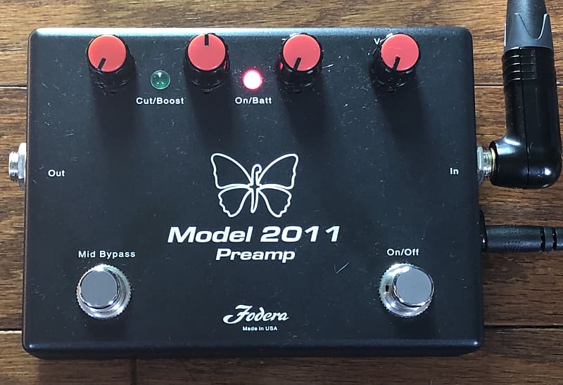 ベース fodera preamp model 2011 Fodera Model 2011 preamp w/ original power supply | Reverb