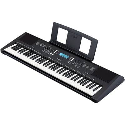Yamaha PSR-EW310 76-Key Portable Keyboard With Power Adapter Regular