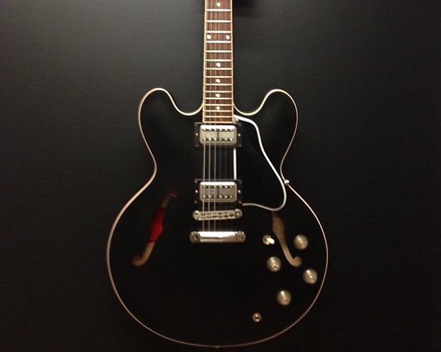 Gibson Chris Cornell ES-335  Flat Black image 1