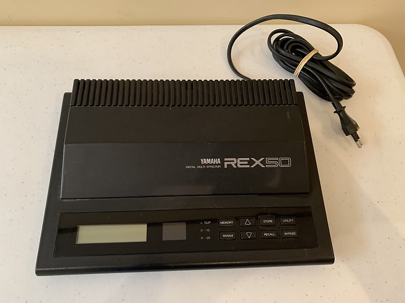 ギター yamaha REX50 Yamaha REX50 Guitar Multi Effects Processor Vintage 1980s