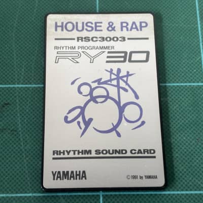 YAMAHA RHYTHM SOUND CARD RSC3003 HOUSE & RAP RY30