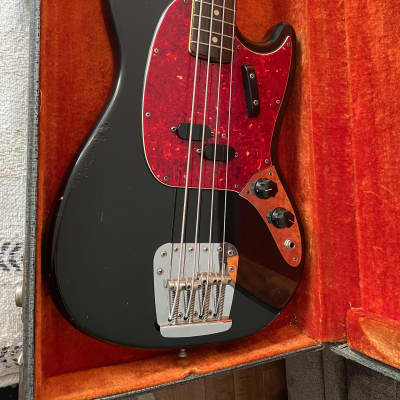 Fender Mustang Bass 1966 Black image 3